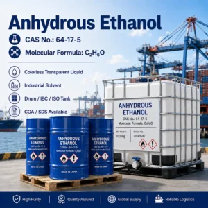 Bulk Anhydrous Ethyl Alcohol Supplier