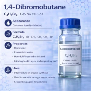 1,4-Dibromobutane Advanced Pharmaceutical Intermediate CAS 110-52-1