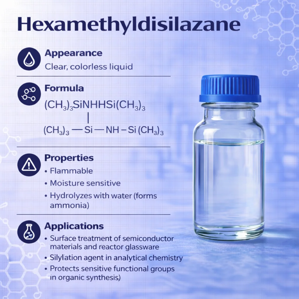 Hexamethyldisilazane (HMDS) CAS 999-97-3 Hexamethyldisilazane (HMDS) CAS 999-97-3