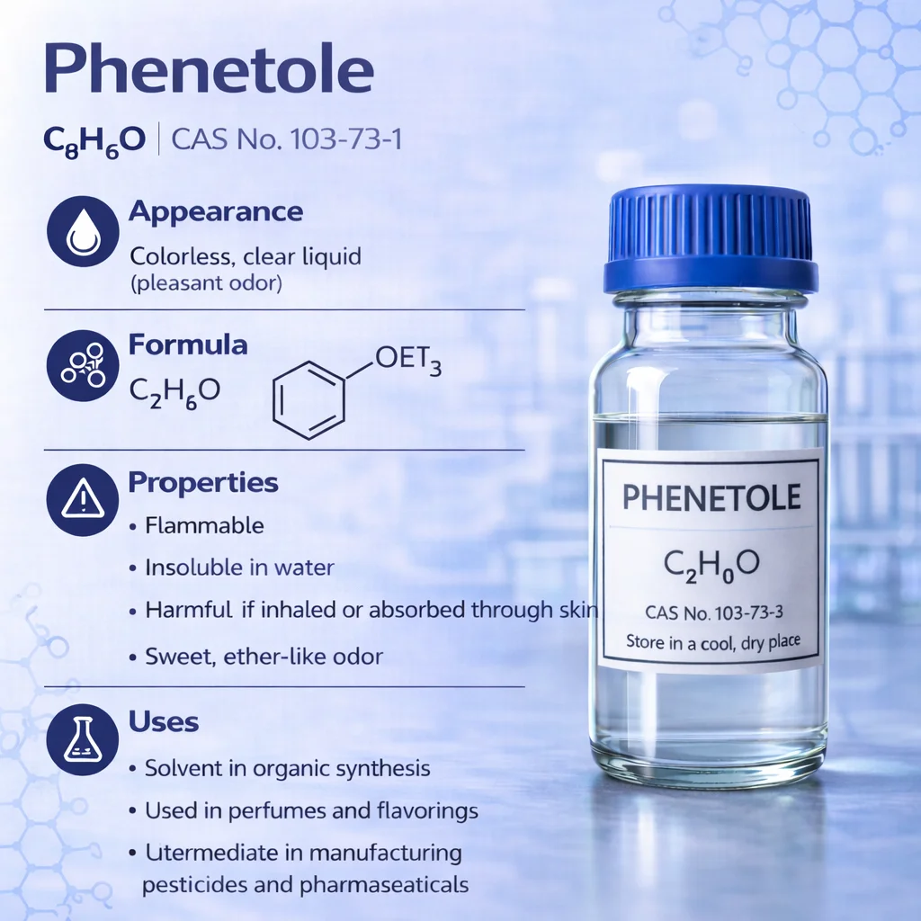 Phenetole Advanced Pharmaceutical Intermediate CAS 103-73-1 Phenetole Advanced Pharmaceutical Intermediate CAS 103-73-1