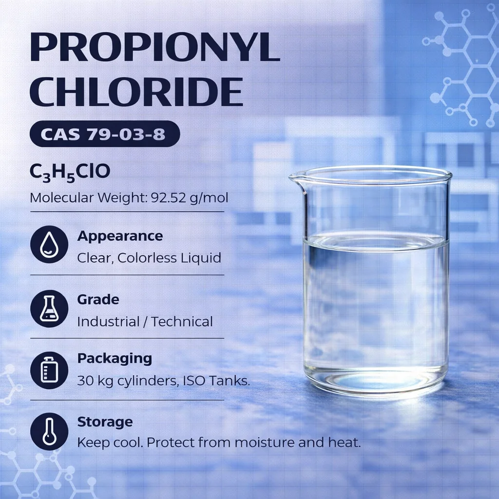 Propionyl Chloride Premium Acylating Agent CAS 79-03-8 Propionyl Chloride Premium Acylating Agent CAS 79-03-8