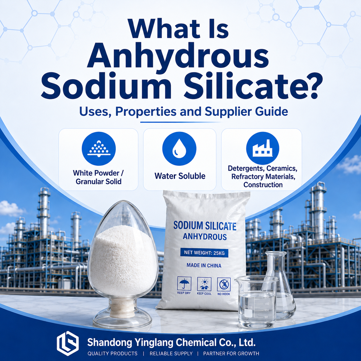 Anhydrous Sodium Silicate